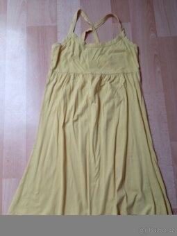 Letní, společenské, lněné, elastické, flitrové-vel. S, M - 13