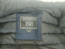 5x oblečená tmavě modrá námořnická zimní bunda pánská S M FF - 13