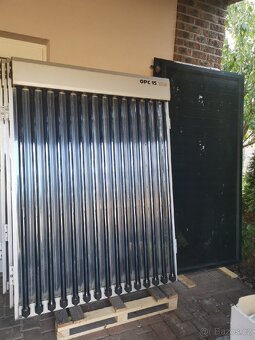 Solární systém ohřev vody vakuové deskové kolektory úspora - 13