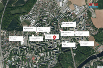 Pronájem bytu 3+1, 56 m², Pardubice, ul. Kosmonautů - 13