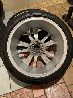 Alu kola Škoda R17 5X100 LETNÍ PNEU 215/40 R17 TOP STAV - 13