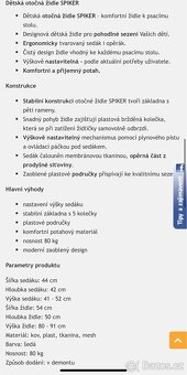 Židle k psacimu stolu Halmar spiker Top stav - 13