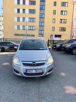 Opel Zafira, 1.7CDI 81KW KUŽE KLIMA 7MIST Ojeté, 11/2008, 28 - 13