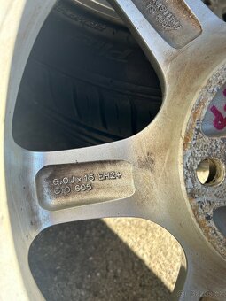 Alu kola+nexen Daewo Nubira 2004 -4x114,3 mm.  56,6 mm. - 13