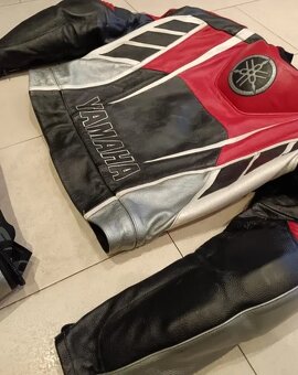 Yamaha-Pánská Dámská kožená moto kombinéza, dvoudílná - 13