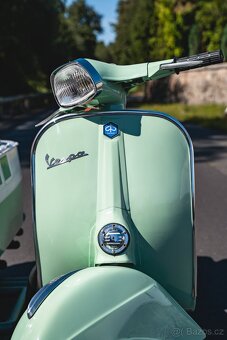 Veterán Piaggio Vespa Scooter VW sidecar (1977) - 13