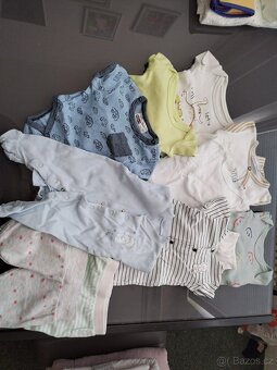 Oblečení holčička 50-62 75ks - 13