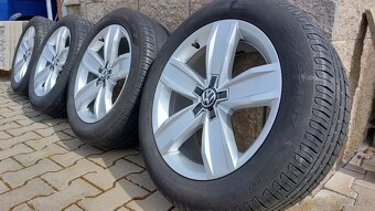 Alu kola 5x112 r17 Istanbul originál vw Passat b8 letní pneu - 13