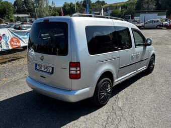 VW Caddy maxi 2.0Cng, r.2014, původ ČR, serviska, STK - 13
