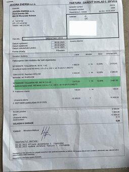 Elektrická dvoužilová topná rohož/podlahové topení - 13
