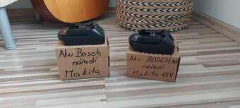 Adaptér-redukce, pro Aku baterii Bosch 18V,nářadí Makita18V. - 13