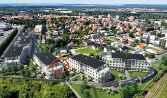 Pronájem novostavba bytu 2+kk 45m² + terasa 66m² + balkon - 13