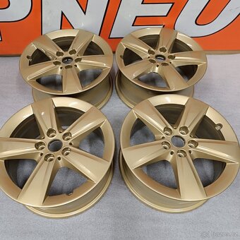 Alu kola BMW 7,5Jx17'' , 5x112 , ET54 TOP zlatá... - 13
