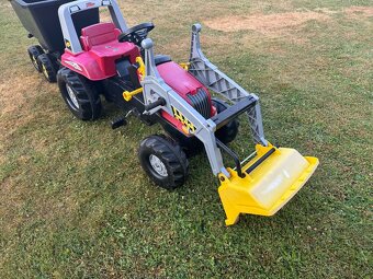 Šlapací trakror Rolly Toys X Trac s valníkem - 13