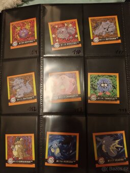 Pokémon album stickers - 13