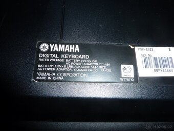 Klávesy Yamaha PSR-E323 - 13