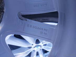 Sada 18" ALU disků BMW 5x120 + zimní pneu Michelin - 13