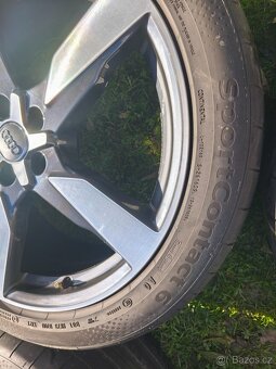 Letní sada Audi R20 5x112 A6 S6 RS6 Continental 255/40/20 - 13