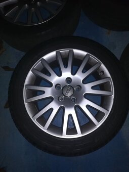 alu kola audi 5x112r17 letni pneu - 13