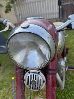 Jawa 250 - 353, 1956, doklady, okresní SPZ - 13