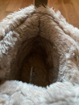 Pánské kožené zimní boty Weinbrenner s kožichem - č. 44 - 13