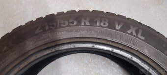 Prodám 4Ks Zimních Pneumatik 215/55 R18 - 13