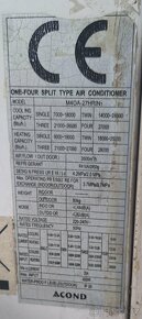 Klimatizace - tepelná čerpadla Acond Split - 13
