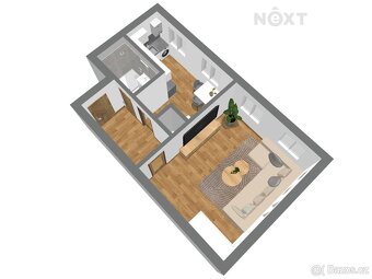 Prodej byt 1+1, 40㎡ - 13