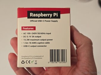Raspberry Pi 4 Model B - 8GB RAM + příslušenství - 13