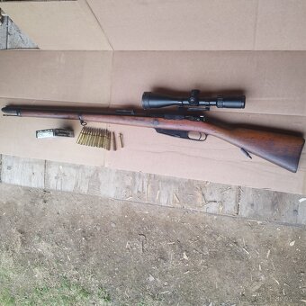 Gewehr 88 s optikou, náboji a nastřelovacím nábojem - 13