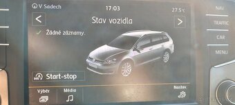 VW Golf 7 TDi kombi 2017 NAVI ACC po rozvodech - 13