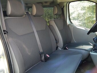 TRAFIC - OPEL VIVARO 2.0CDTI-115000KM-ČR-9MÍST-CEBIA-DPH - 13