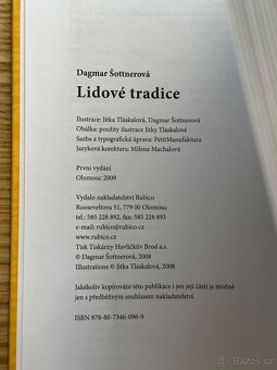 Dagmar Šottnerová - Lidové tradice, NOVÁ nikdy nečtená kniha - 13