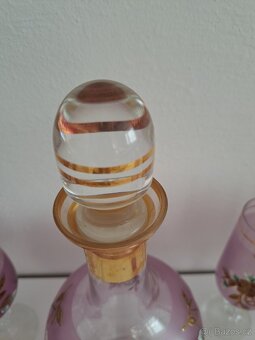 Ručně malovaná skleněná souprava Hand Made Glass - 13