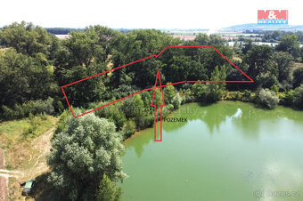 Prodej pozemku u vodní plochy Sandberk, 4657 m², Kolín - 13