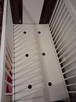 Dětská postýlka s matrací a mantinely - 13