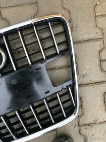 Maska audi q7 09-15 sline s-line naraznik Mrizka - 13