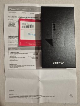 Samsung S24 8GB/256G Onyx Black JAKO NOVÝ ZÁRUKA FAKTURA CZ - 13