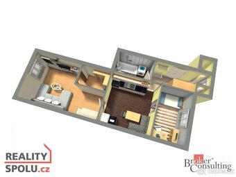 Prodej, byty/2+1, 50 m2, Sladkovského 868/54, 32600 Plzeň, P - 13