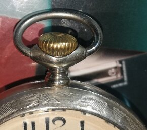 8denní švýcarské kapesní hodinky HEBDOMAS -jdou rychle - 13