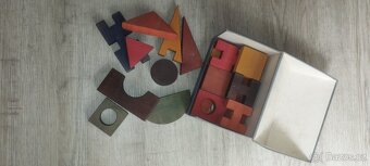 Tofa-staré dřevěné hračky-origo nepoužité - 13