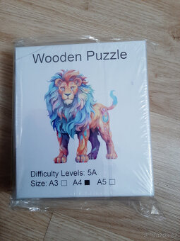 Dřevěná puzzle - 13