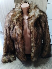 Chlupatá Kožíšková bunda H&M vel XS/S - 13