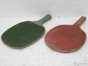 2x Retro pálka + míčky na stolní tenis - 13