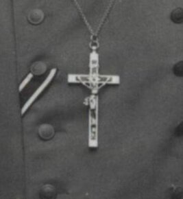 WW2 kříž polního kaplana, Wehrmacht, SS - 13