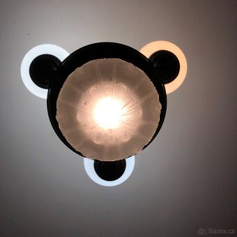 Starožitný krásný lustr (asi secesní) - 13