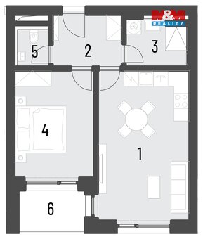 Prodej bytu 2+kk, 44 m², Brandýs nad Labem, ul. Dřevčická - 13