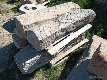 Pískovce Štuky - parapety, prahy, komín průlez, kolo - 13