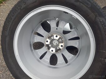 Letní Alu kola Citroen Berlingo+ ZÁNOVNÍ pneu 215/55R16 - 13