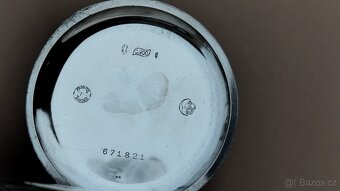 Starožitné stříbrné švýcarské hodinky IWC Schaffhausen - 13